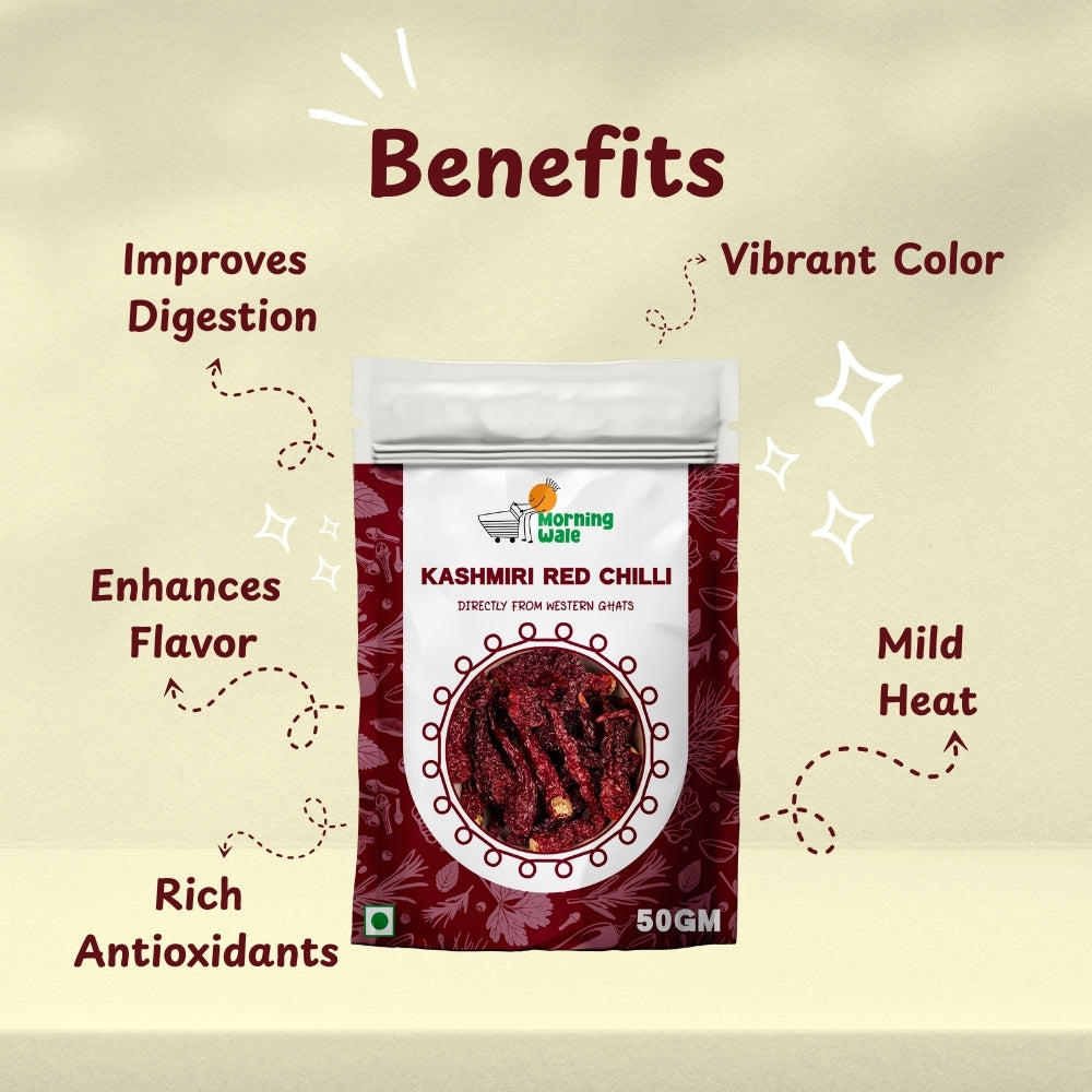 Kashmiri Red Chilli Whole (Lal Mirch )