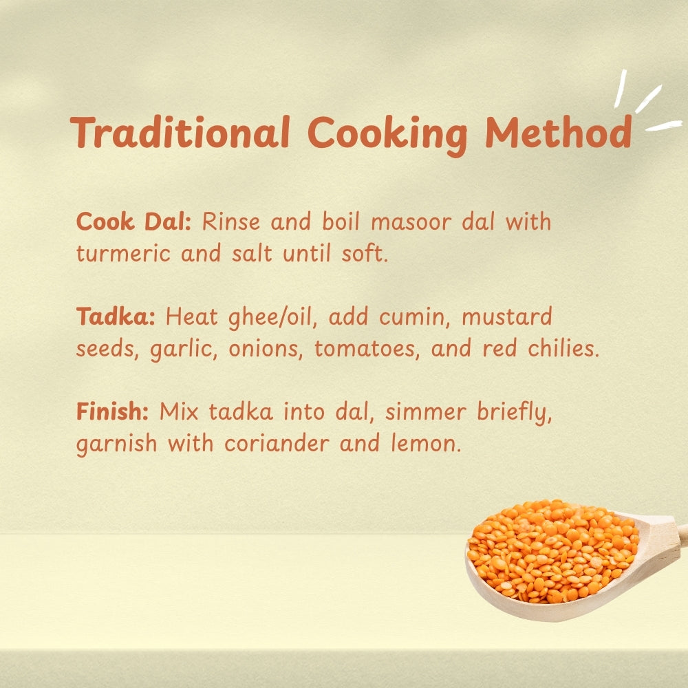 Masoor Dal Dhuli / Malka