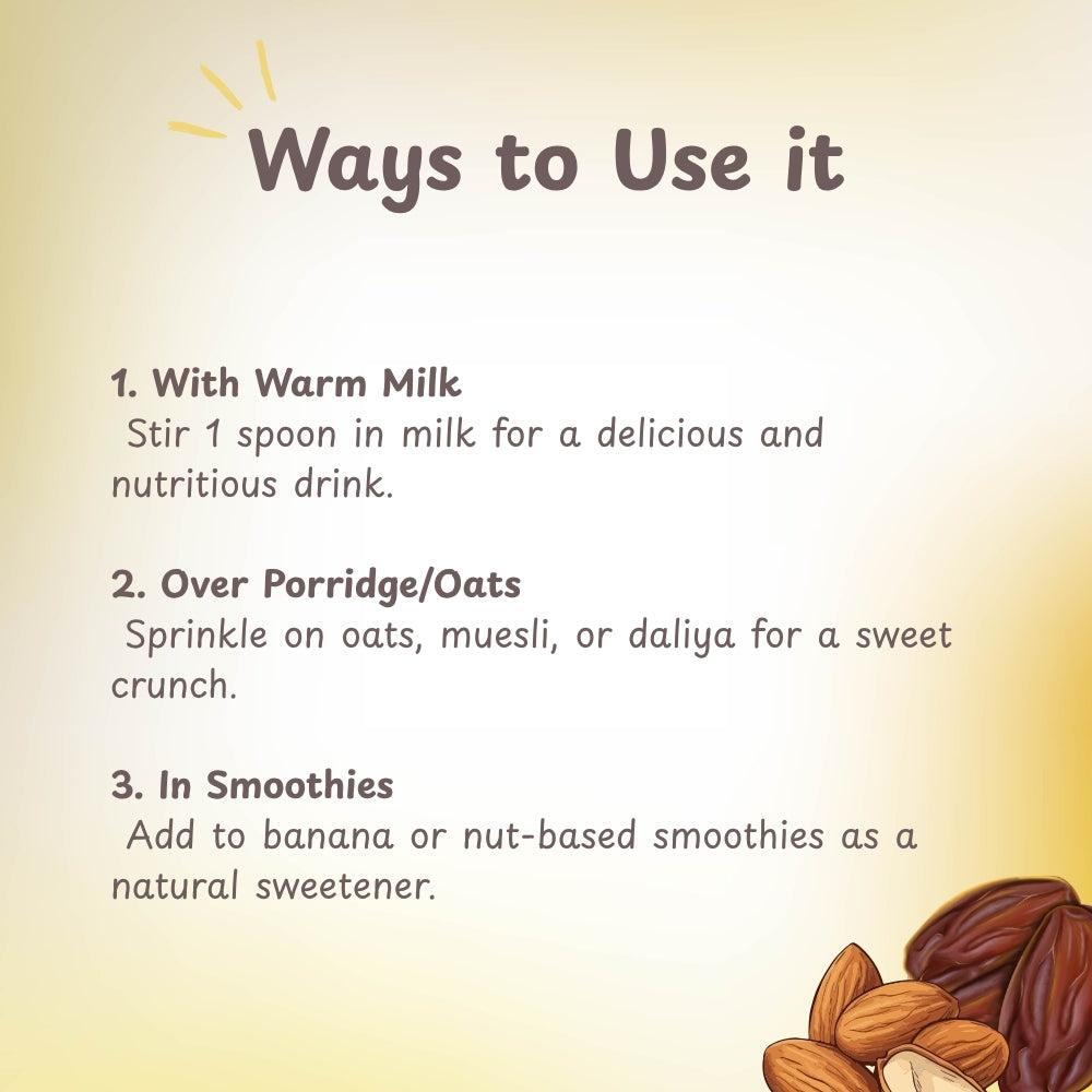 Date and Almond Powder
