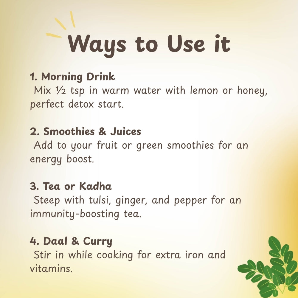 Moringa Leaf Powder