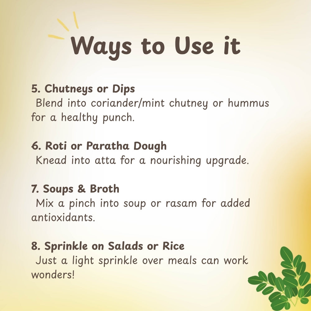 Moringa Leaf Powder