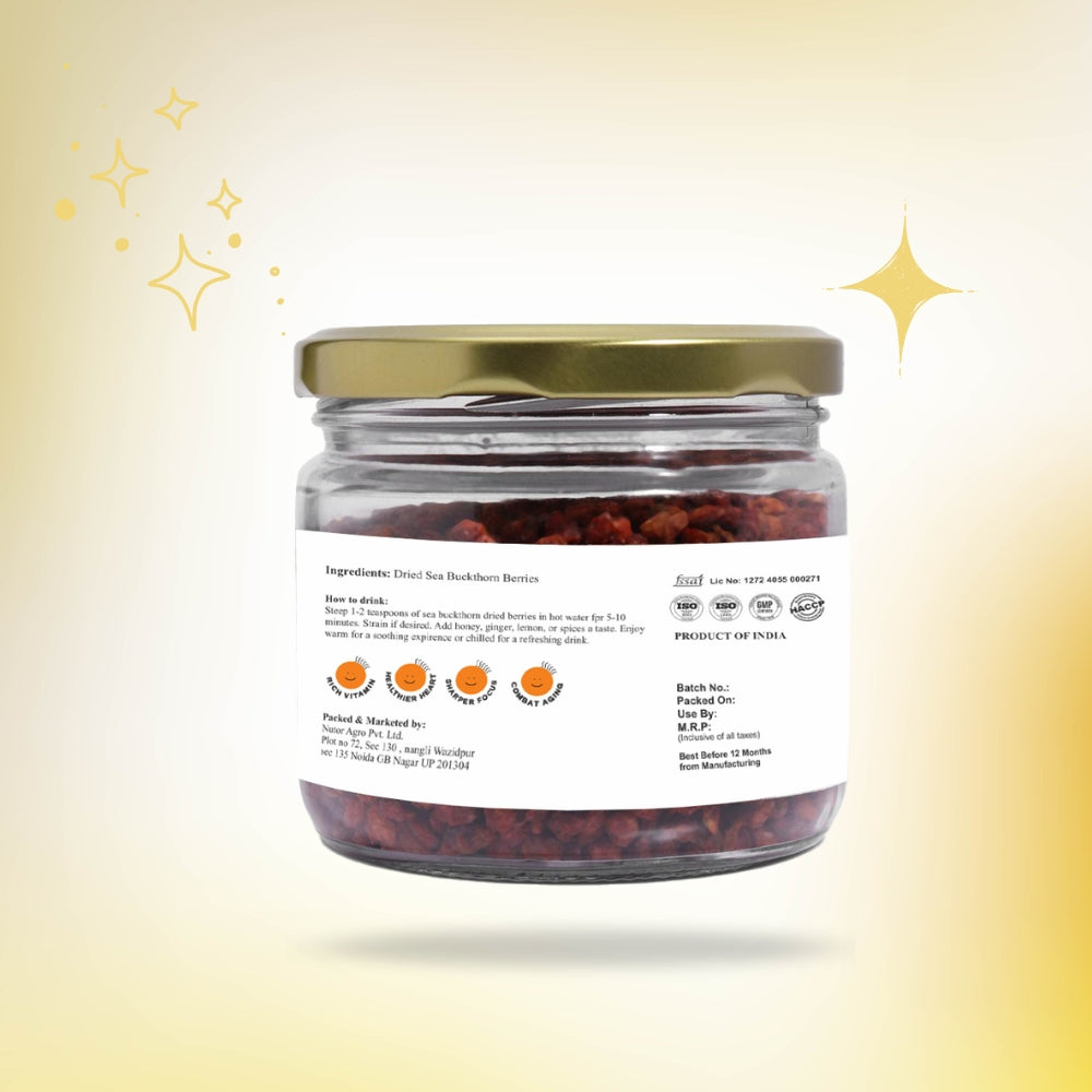 Sea Buckthorn Berry (Dried) 100gm
