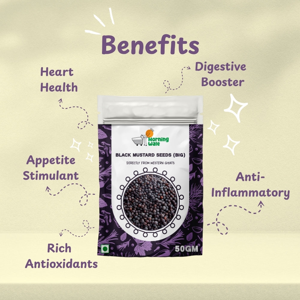 Black Mustard Seeds- Big