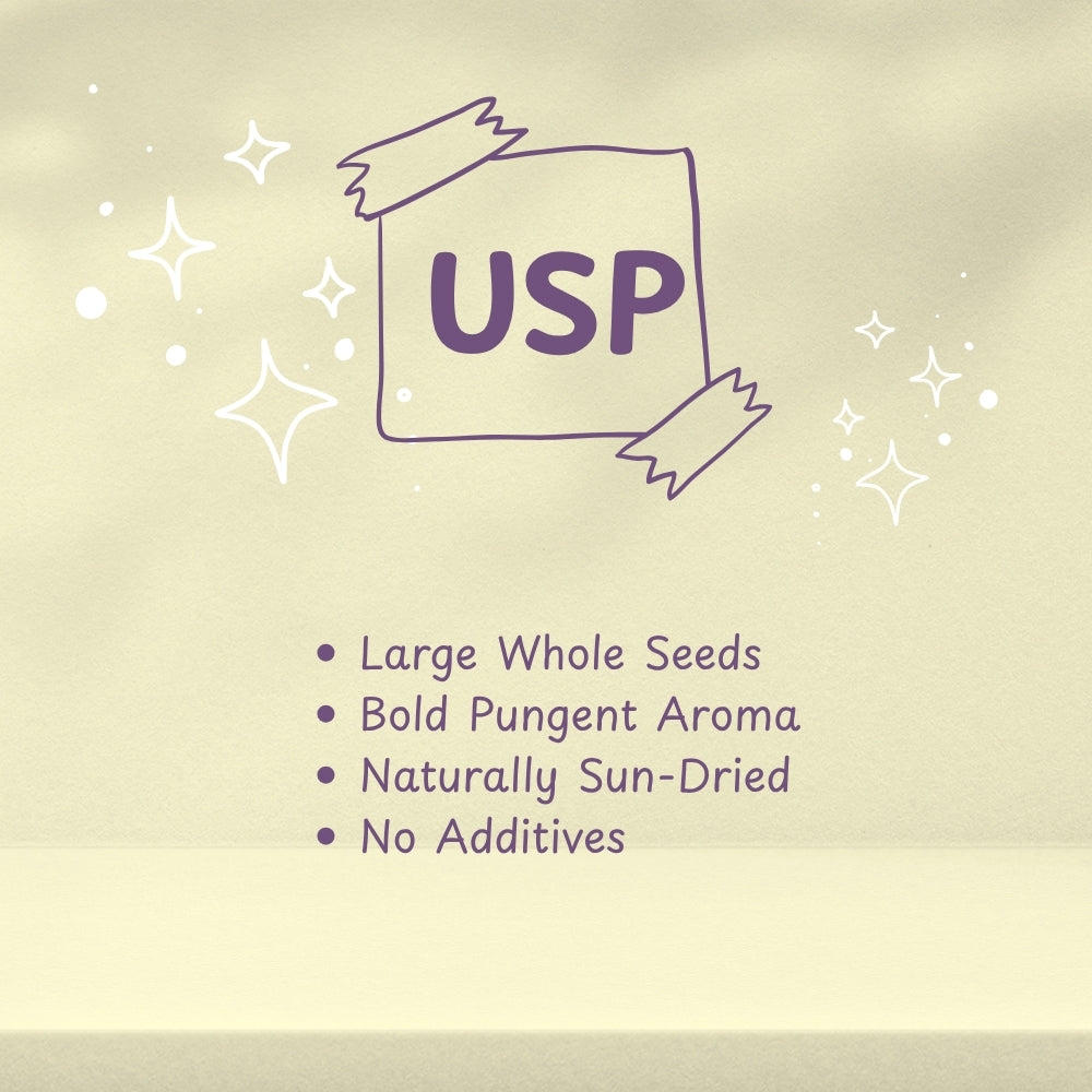 Black Mustard Seeds- Big