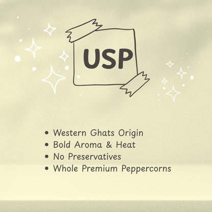 Black Pepper Whole-Western Ghats
