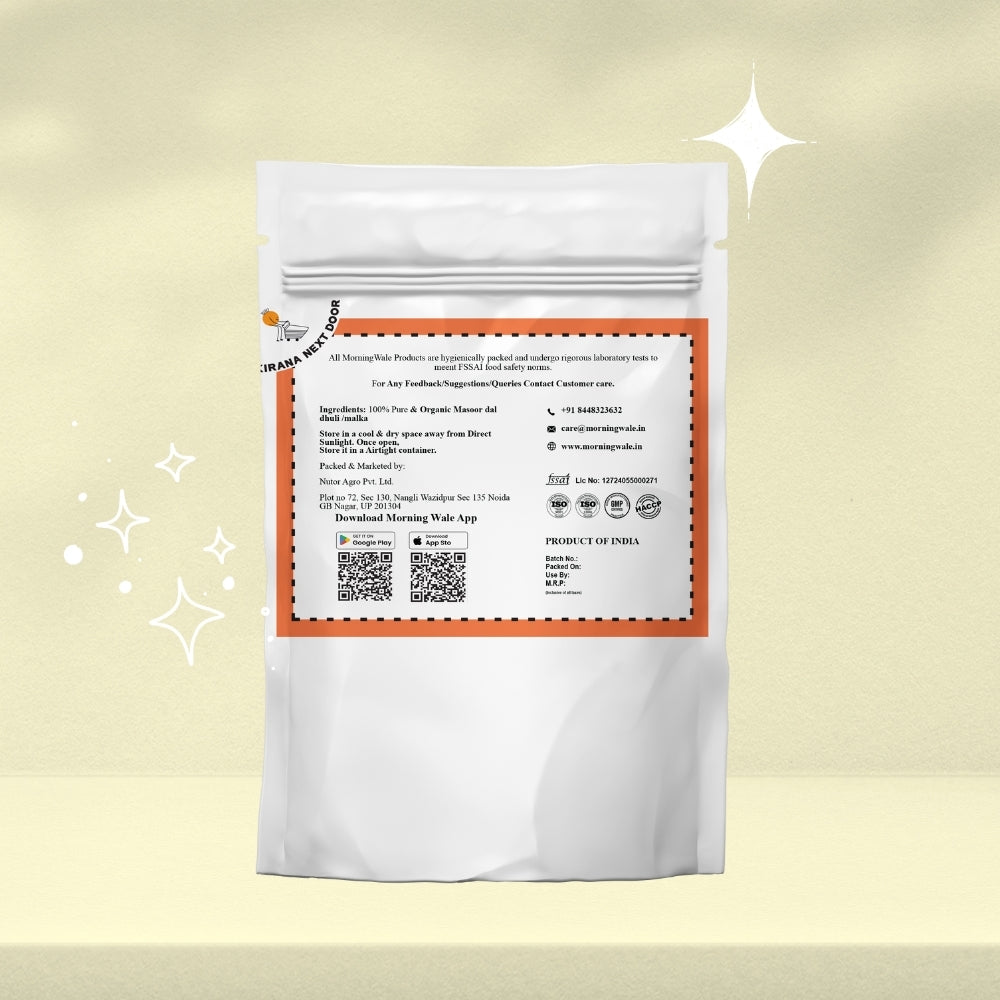 Masoor Dal Dhuli / Malka