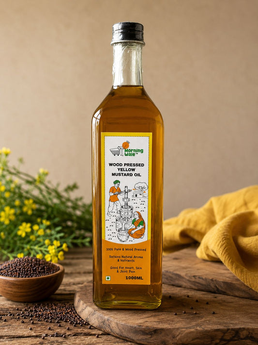 Wood Pressed Yellow Mustard Oil