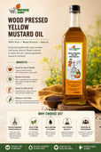 Wood Pressed Yellow Mustard Oil