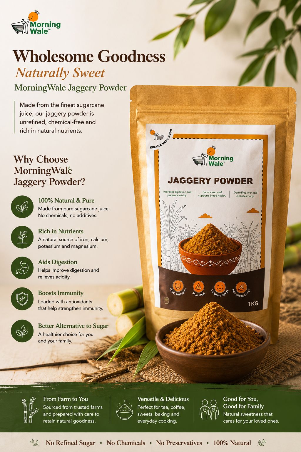 Jaggery Powder