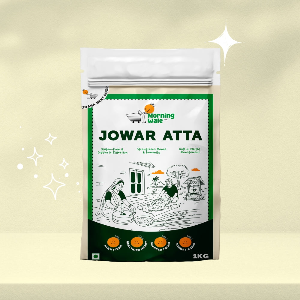 Organic Jowar Atta (Sorghum Flour)