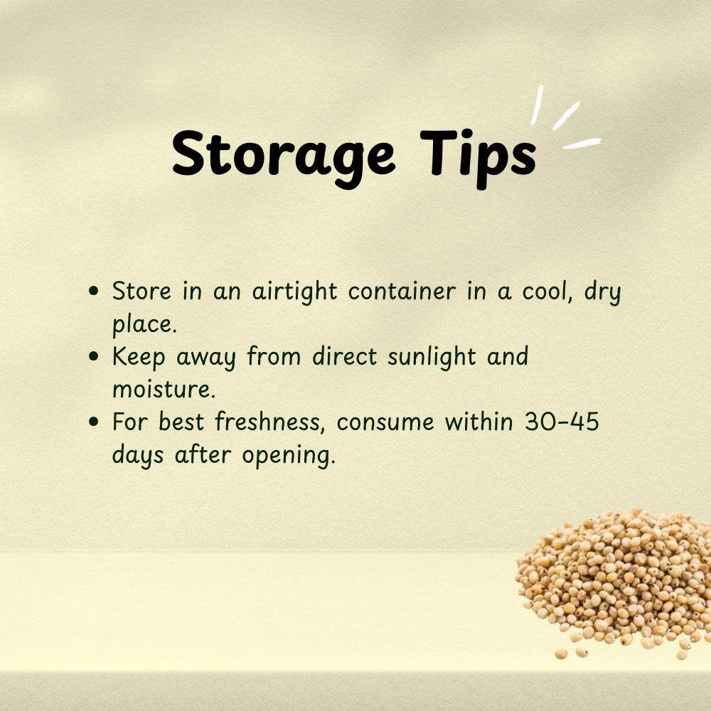 Organic Jowar Atta (Sorghum Flour)