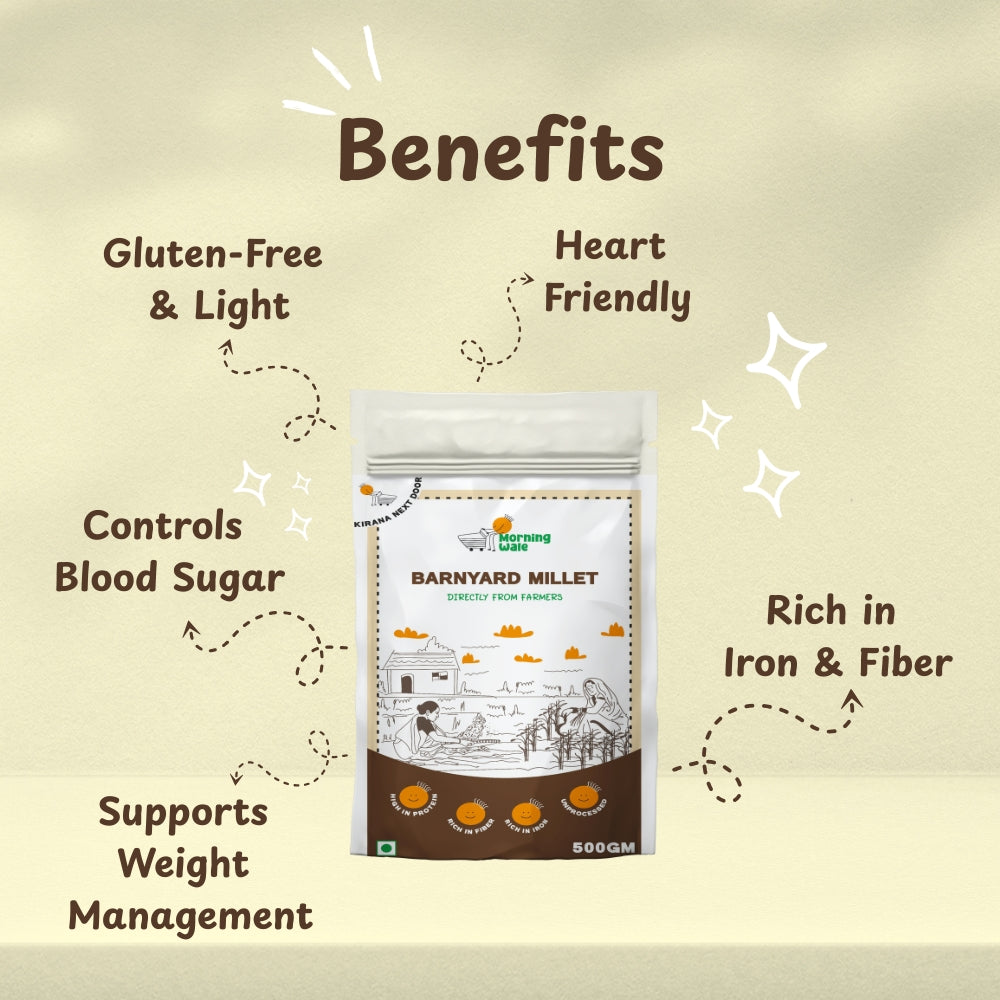 Organic Barnyard Millet