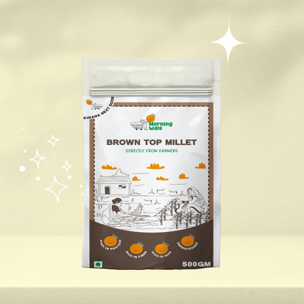 Organic Brown Top Millet