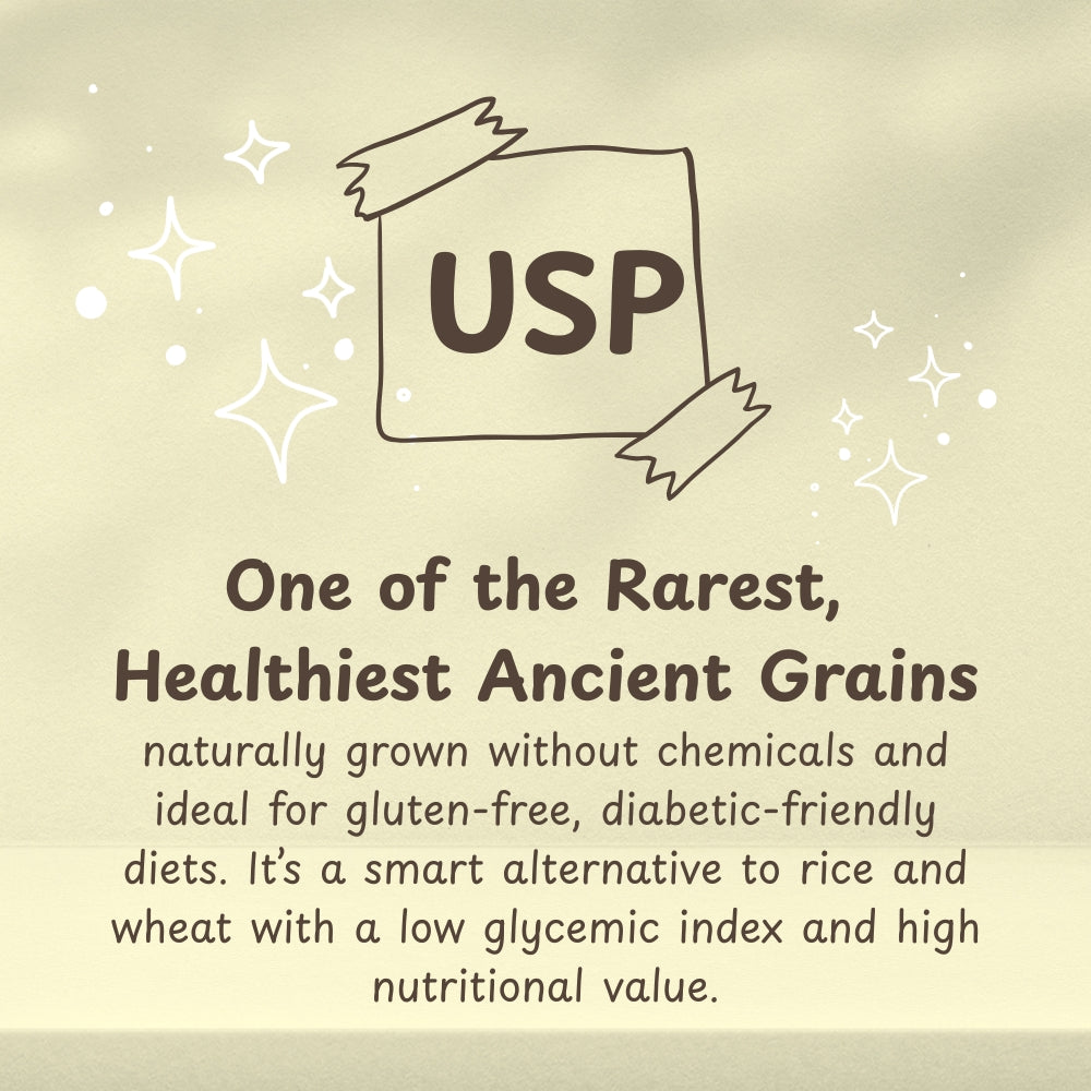 Organic Brown Top Millet