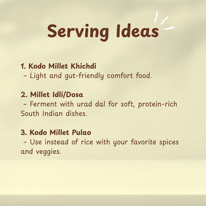 Organic Kodo Millet