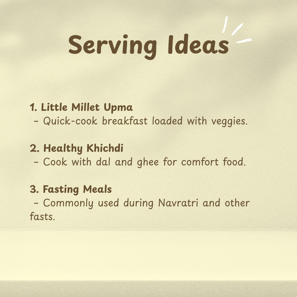 Organic Little Millet