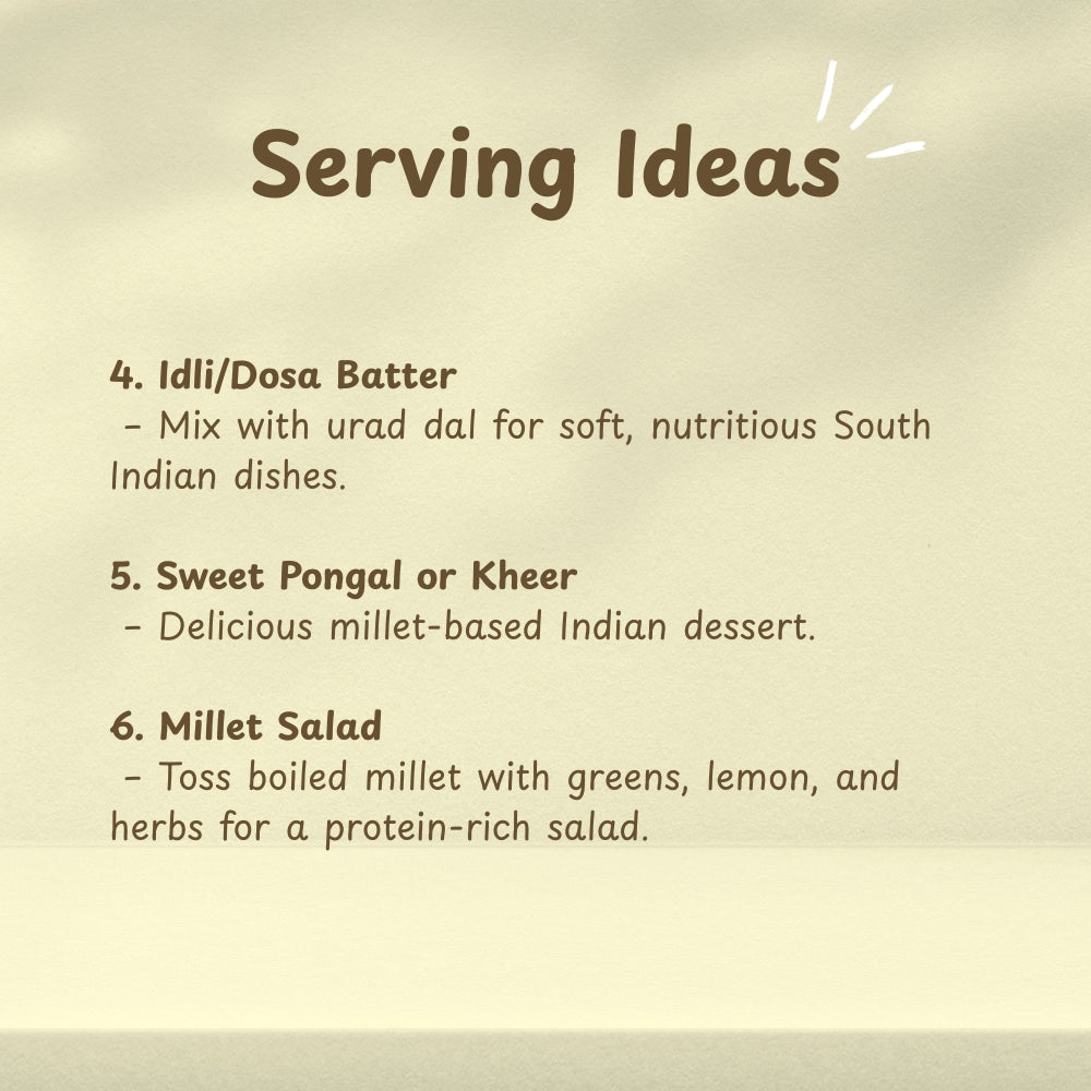 Organic Little Millet