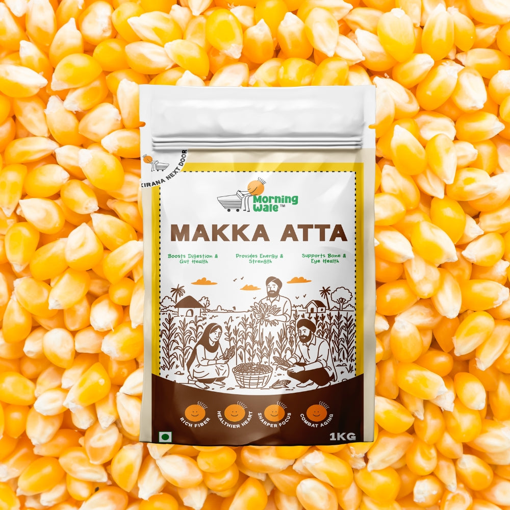 Organic Makka Atta