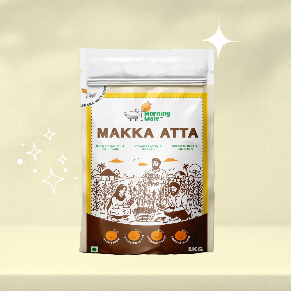 Organic Makka Atta